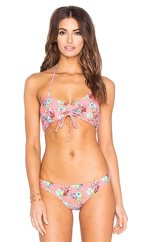 Minkpink Bloomin Beach Bikini Top In Multi From Revolve Bikini