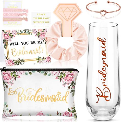 Amazon Pcs Bridesmaid Proposal Gifts Sets Maid Matron Of Honor