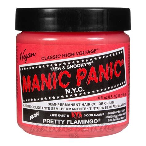 Pretty Flamingo High Voltage Classic Hair Dye Manic Panic Uk