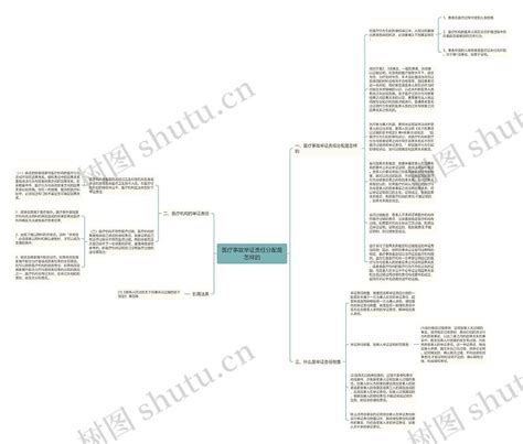 医疗事故举证责任分配是怎样的思维导图编号p7360178 Treemind树图