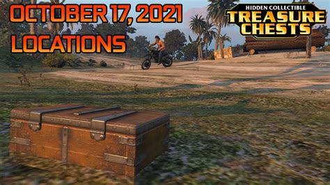 CAYO PERICO Treasure Chest Locations October 17 2021 Daily