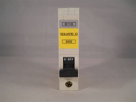 Square D Qoe Mcb Single Pole Qwikline Breaker Type B A