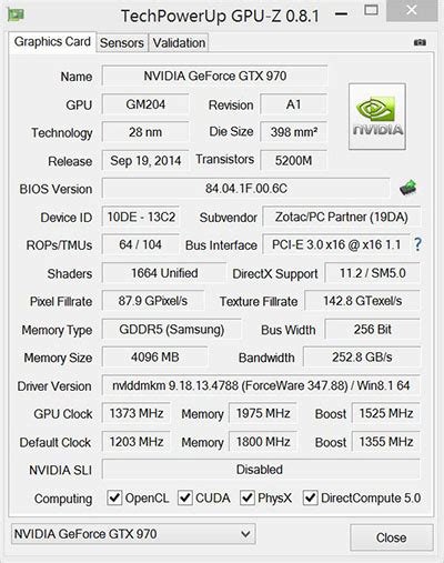 ZOTAC GTX 970 AMP! EXTREME & CORE Review - Overclocking