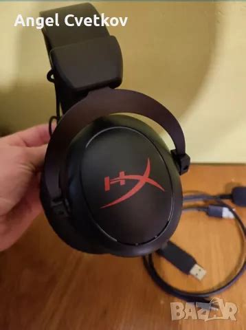 HyperX Cloud II Core Black Безжични геймърски слушалки с микрофон в ...