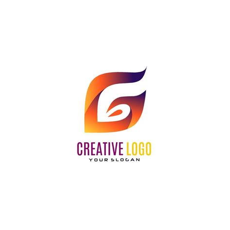 Creative Letter G Logo Design. 20344571 Vector Art at Vecteezy