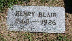 Henry Blair (1860-1926) - Find a Grave Memorial