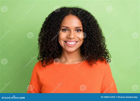 Photo Of Young Cheerful African Woman Happy Positive Smile Toothy