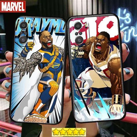 Funda de teléfono de dibujos animados de Marvel para XiaoMi Redmi Note