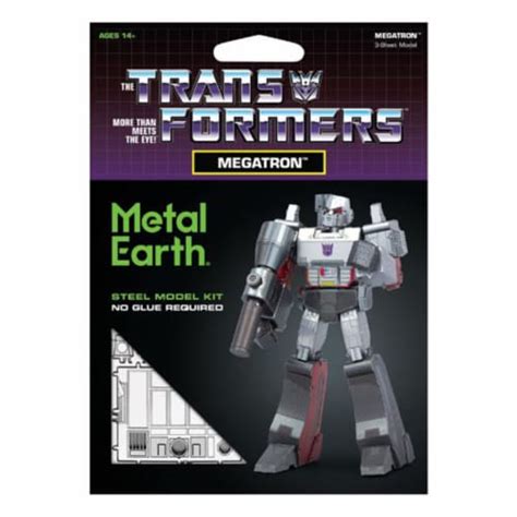 Metal Earth Transformers Megatron Color Model Kit Unit Qfc