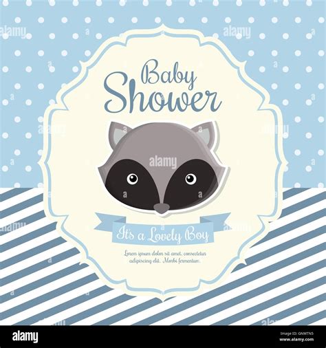 baby shower card design Stock Vector Image & Art - Alamy