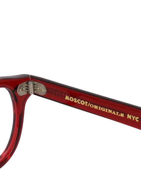 Glasses Moscot Lemtosh Ruby Round Frame Eyeglasses LEMTOSHRUBY