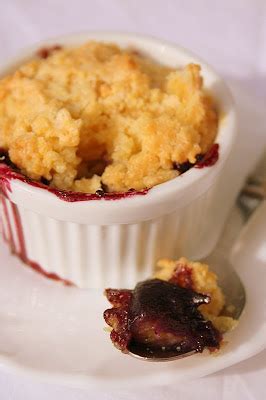 Cobbler P Ches Myrtilles Fruit Croustillant