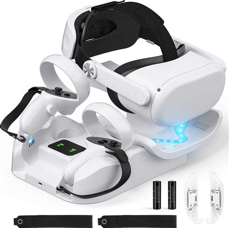 Aceshop Charging Dock For Quest Vr Headset Charging Stand For Oculus