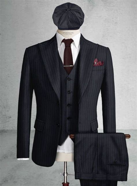 StudioSuits- Thomas Shelby Peaky Blinders Blue Wool Suit | Peaky ...