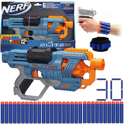 WYRZUTNIA NERF ELITE 2 0 COMMANDER RD 6 STRZAŁKI 9833848894 Allegro pl