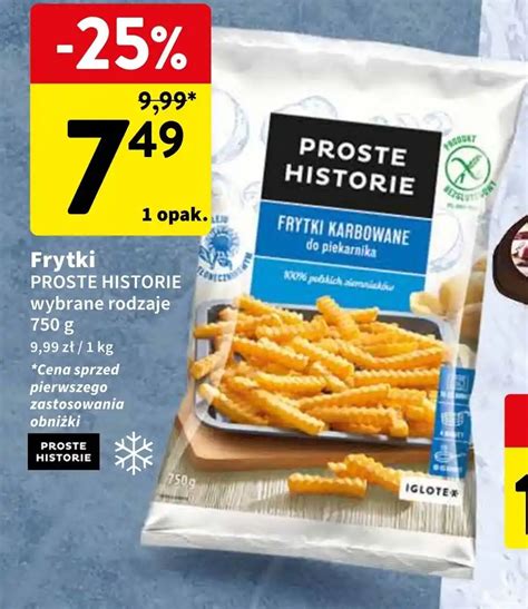 Promocja Frytki Proste Historie G W Intermarche