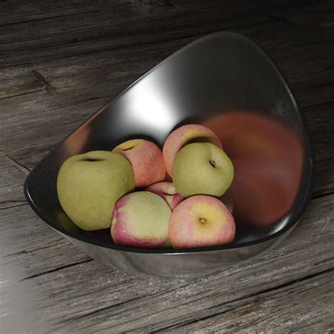 Fruit Bowl 3d Model Collection Cgtrader