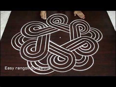 Margazhi Kolam Designs Dhanurmasam Muggulu Designs Easy Diy Rangoli