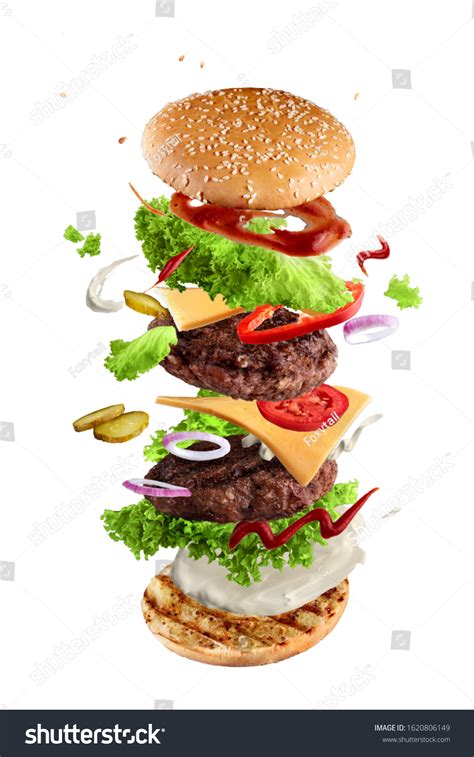 238 Double Layered Burger Images, Stock Photos & Vectors | Shutterstock