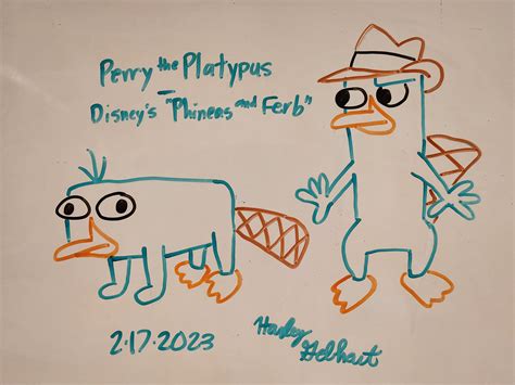 Perry the Platypus by WhiteboardArtist on DeviantArt