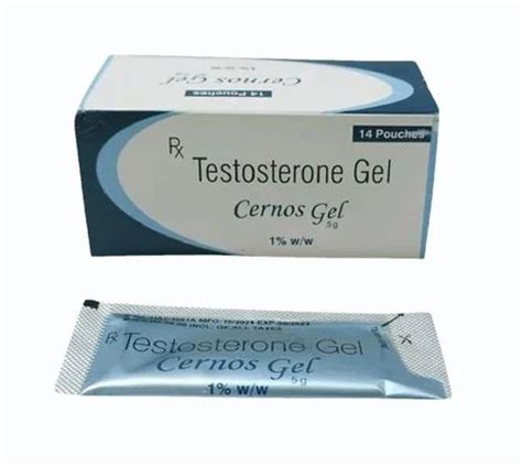 Cernos Testosterone Gel Packaging Size G Packaging Type Box At Rs