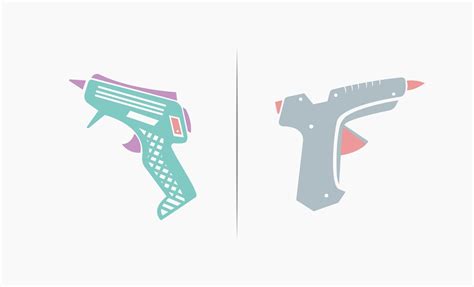 Hot Glue Gun Icon Design Vector Illustration Vector Art At Vecteezy