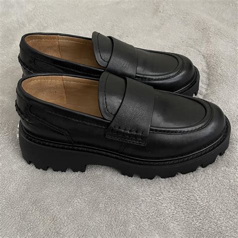 Naked Wolf Flawless Black Leather Shoes Never Worn Depop