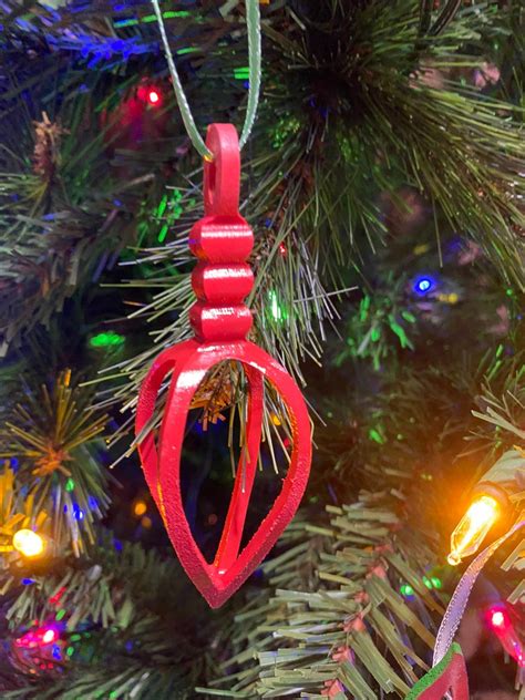 3D Scroll Saw Christmas Ornaments | Etsy