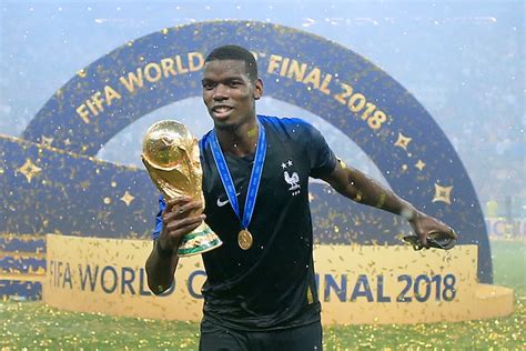 W杯優勝でも「まだ足りない」仏代表mfポグバ「全タイトルをとりたい」 サッカーキング