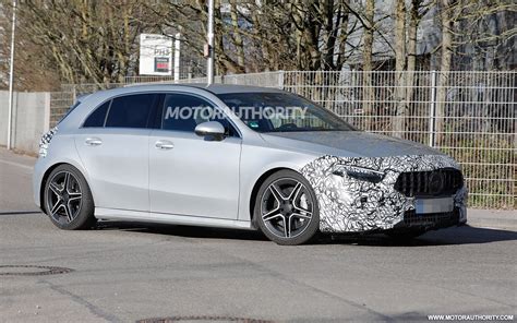 2023 Mercedes-Benz AMG A35 Hatchback spy shots: Mid-cycle update for ...