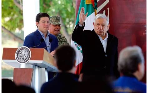 Amlo Y Samuel Garc A Inauguran Acueducto El Cuchillo Ii En Nuevo Le N