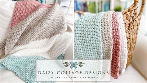 Easy Crochet Baby Blanket Pattern Perfect For Beginners Daisy