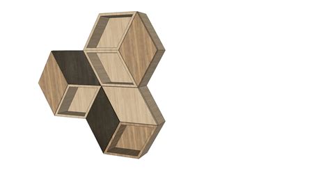 Hexagon Shelf 3d Warehouse