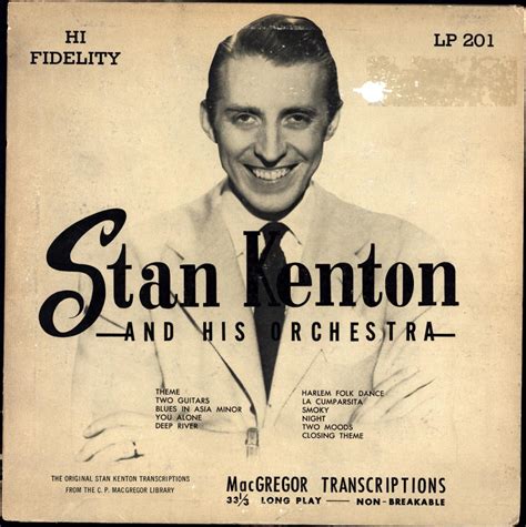 Stan Kenton And His Orchestra Vinyl Jazz Lp By Stan Kenton And His