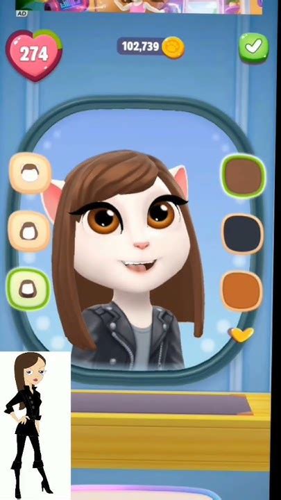 Vanessa Doofenshmirtz Makeover💇💄👗 By My Talking Angela 2💫😘cosplay