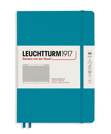 Leuchtturm1917 Medium A5 Hardcover Notebook Ocean The Hamilton