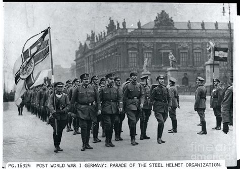 Parade In Post World War I Germany by Bettmann