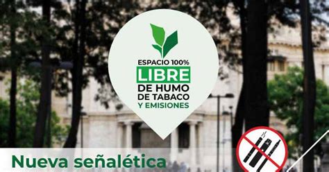 Nueva Señalética De Espacios 100 Por Ciento Libres De Humo Y Emisiones