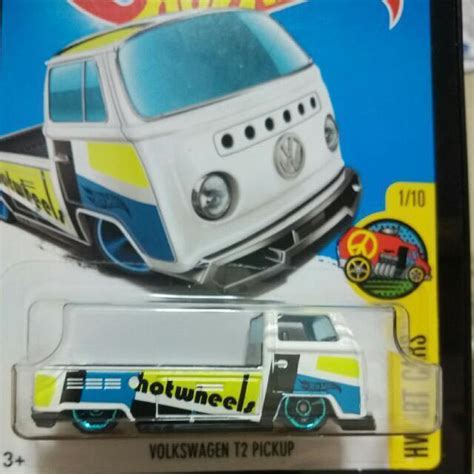 Hot Wheels Volkswagen T2 Pickup Hobbies Toys Toys Games On Carousell