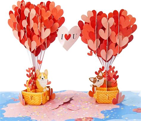 Cutpopup Valentines Day Card Pop Up Anniversary Card 3d Popup