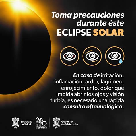 Salud Advierte Ssm Los Daños A La Salud Por Observar El Eclipse Solar Sin Protección