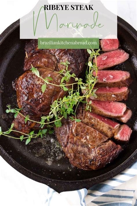 Ribeye Steak Marinade Recipe - Brazilian Kitchen Abroad