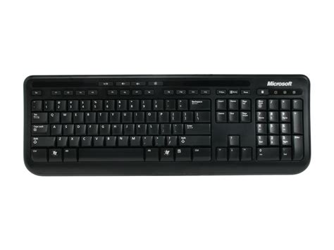 Microsoft Wired Keyboard 600 Black Wired Keyboard For Gaming Experience Usb Connectivity