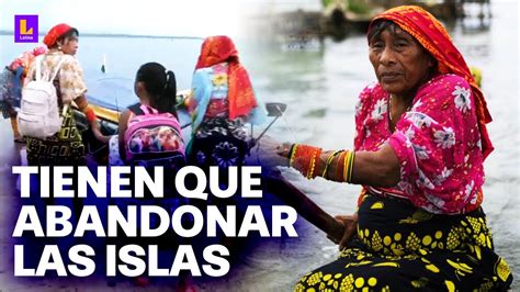 Crisis climática Familias de isla dejan sus hogares para mudarse a