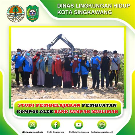 STUDI PEMBELAJARAN PEMBUATAN KOMPOS OLEH BANK SAMPAH MUSLIMAH Dinas