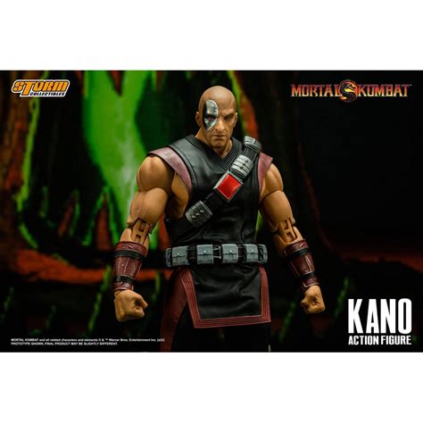 Mortal Kombat Action Figure KANO 1 12 Storm Collectibles MegaOtaku