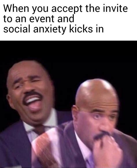 Social anxiety : r/memes