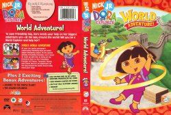 Dora The Explorer DVD Empire World Adventure