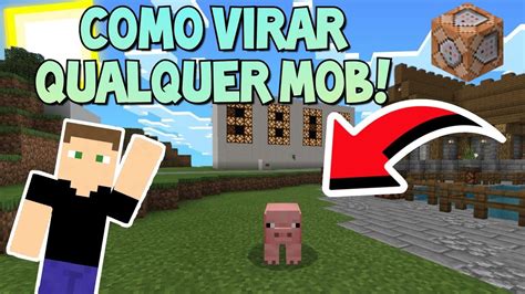 Como Virar Qualquer Mob No Minecraft Sem Mods YouTube