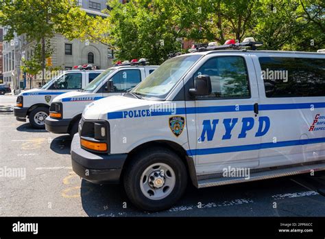 NYPD Police cars in New York City, USA Stock Photo - Alamy